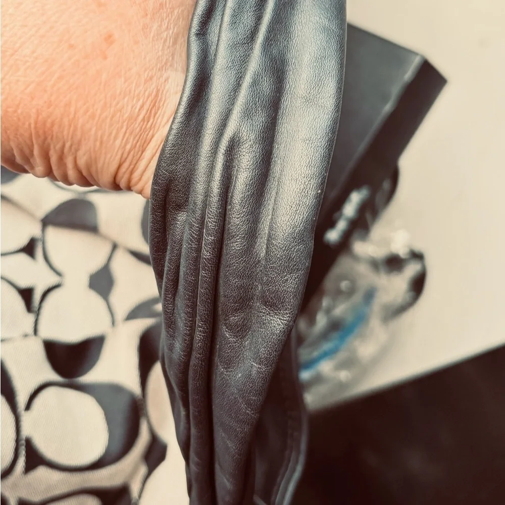 Coach Black and Gray Signature Bag
